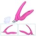 Elite99 Professional 3 Ways Acrylic Gel False Nail Clipper Edge Cutter Tips Sharp Blade Nail Art Manicure Tool (Pink)