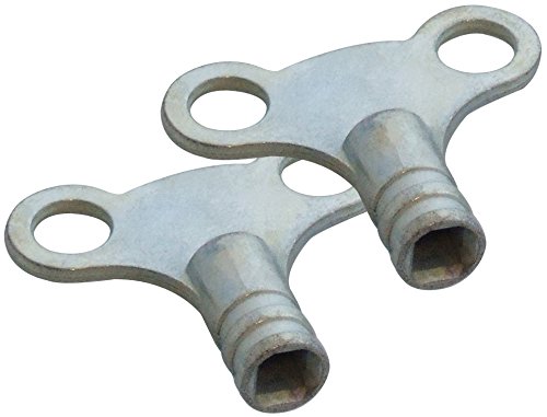 Am-Tech 2 Stück Radiator Keys, Clock Type, C3125 Am-Tech 2 Stück Radiator Keys, Clock Type, C3125