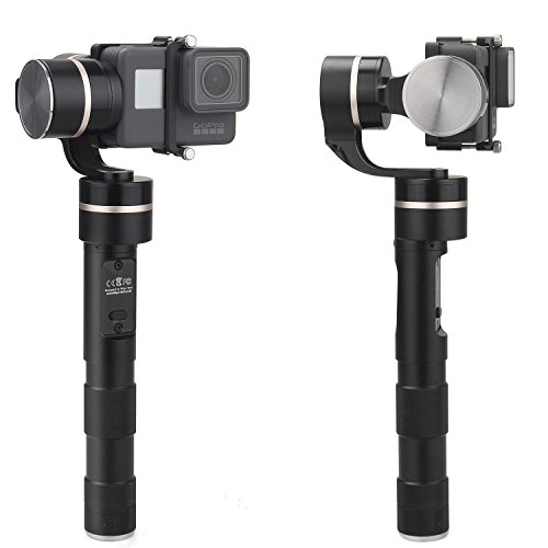 FeiYu FY-G4 3-Axis Handheld Gimbal stabilizer for Gopro Hero 5 / 4 / 3+ / 3 with EACHSHOT 2x 20cm Extension Bar