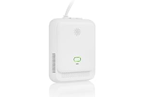 Smartwares Detektor gazu FGA-13410 – gaz ziemny, gaz miejski – propan, butan i metan (LNG, LPG) – żywotność: 5 lat, biały