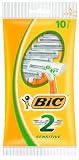 BIC 2 Sensitive Twin Blade Pack of 10 Razors