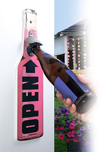 Wandflaschenöffner „Bierflasche“ grün - 2