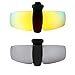 Produktbild HKUCO Sunglasses Clip 24K Gold/Titanium Polarized Lenses Hat Visors Clip-on Sunglasses For Fishing/Biking/Hiking/Golf UV400 Protect