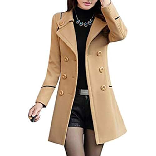 Amazon.co.uk: ladies pea coat