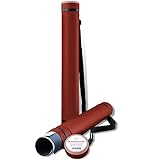 mit abnehmbarem Schraubdeckel Rumold 620 - 1050 - Rohre für Speichern Lamellen Zeichnung (80 mm), Burgunderrot