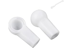 cantondz 98656127902 Lot de 2 Rotule de biellette de Capote Poussoir Supérieur Joint de Tige Embout de Remplacement Compatible avec Porsche Boxster 986 987 Cabriolet 1997-2012