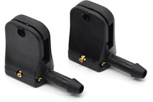 THLMT Lot de 2 buses de pare-brise, buses de lave-glace pour pare-brise, jets de pulvérisation d'eau pour fenêtre avant de voiture, compatible avec Mercedes-Benz Vito W638/Ssangyong Rodius MK1