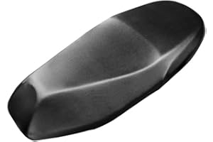 iSpchen Motorrad-Sitzbezug PU wasserdichte Elastische Sitzauflage Sitzabdeckung Sitzbank Kissen Sonnenschutz Sitzbankbezug Sitzkissen für Motorrad-Scooter und Elektrofahrzeuge