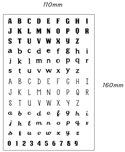 be fancy! Silikonstempel Set – Clear Stamps – Stempel – 144-teilig – transparent - 7