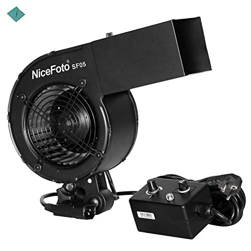 NiceFoto SF05 Studio Fotografia Vento Ventilatore per Ventola per Scattare Foto di Moda