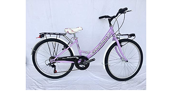 Daytona Bici 24 MONOTUBO Donna/Bimba Viola Shimano 6V. : Amazon.it: Sport e  tempo libero