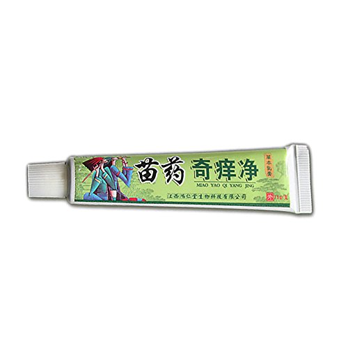China Hmong Balm Inhibition Fungal infections Foot Ringworm Actinic Dermatitis Psoriasis Balanitis Hemorrhoids Acne vulgaris (15 g,as shown)