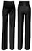 Elegant classic formal smart tailored maternity trousers Over Bump 1011A (14 / L33", Anthracite Black)
