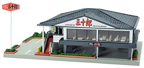 Diorama collection building collection 147 urban restaurant B