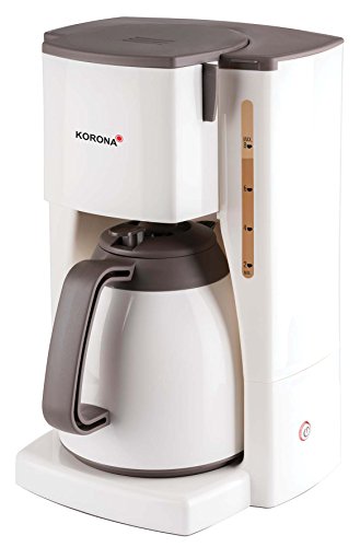 Korona Electric 10410 Cafetière, 1 L, crème/marron