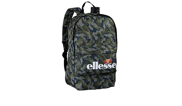 ellesse camo backpack