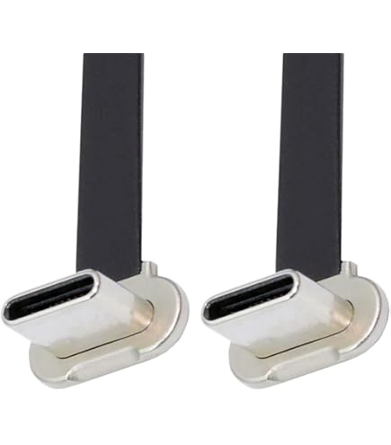 QIANRENON USB-C Kurzkabel 13 Cm – 240W PD, 40 Gbps, U-förmig, Für Power Bank & Smartphone