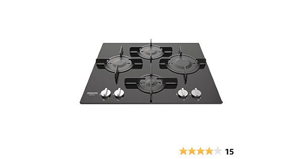 Hotpoint FTGHG 641 D/HA(BK) Piano Cottura Direct Flame, Metallo, Nero :  Amazon.it: Grandi elettrodomestici