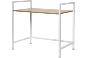 CASÂME Calicosy Etagère Dessus Four à Micro Ondes - Rangement Malin et Gain de Place - Style Contemporain - en Panneaux de Particules - pour Cuisine - L53 x P33 x H50 cm