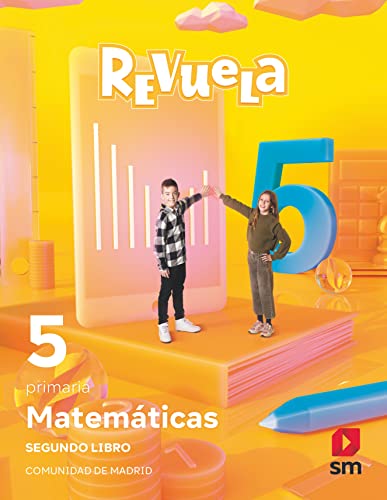 Matemáticas Trimestres temáticos 5 Primaria Revuela Comunidad de Madrid