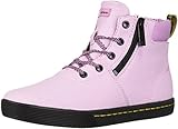  Dr. Martens Women\'s Maegley Fashion Boot, Mallow Pink Woven Textile+Fine Canvas, 5 Medium UK (7 US)