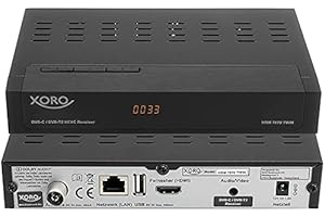 Decoder Digitale Terrestre HD XORO HRM 7670 Pvr Dual Tuner DVB-T2/C Hevc H.265 10 bit Nuovo Standard
