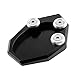 Produktbild Homyl Motorrad CNC Seitenständer Verbreiterung Ständer Seite Ständer Verlängerung Teller Pad für Kawasaki Z1000SX 11-14 - Schwarz