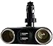 Produktbild TronicXL 12V 24V Zigarettenanzünder Buchse Y 2er Weiche + 2 USB Verteiler Stecker KFZ Auto LKW Wohnmobil bewegliches Gelenk Winkel Stecker Steckdosen steckdosenverteiler Adapter PKW Doppelsteckdose
