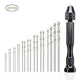 ♥Hinweis: Der verstellbare Stiftschraubstock ist ein manuelles Werkzeug und kein Elektrowerkzeug. Das Spiralbohrerset kann nicht für harte Dinge wie Stahl, Eisen, Stein verwendet werden