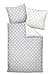 Produktbild Janine Feinbiber Bettwäsche Davos silber 155 x 220 cm + 80 x 80 cm