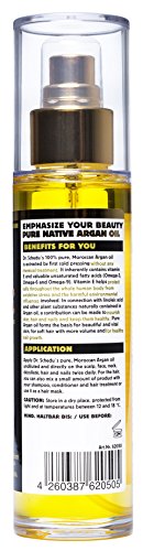1x Dr. Schedu Berlin 100% reines natives marokkanisches Arganöl, ungeröstet, erste Kaltpressung & ohne jede chemische Behandlung, für Haare, Gesicht, Haut, und Nägel,100ml, silikonfrei und tierversuchsfrei, made in Germany! - 3