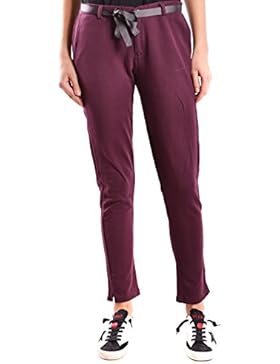 Sun 68 Pantaloni Donna MCBI286024O Cotone Bordeaux