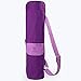 Price comparison product image Gaiam Yoga Mat Bag Full Zip 2 Pockets Cargo Mat Bag Purple Grape 62011