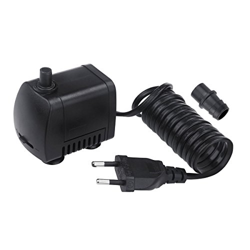 WINOMO 220V-240V 7W Tauchpumpe Wasserpumpe Brunnen Aquarium Teichpumpe EU-Stecker