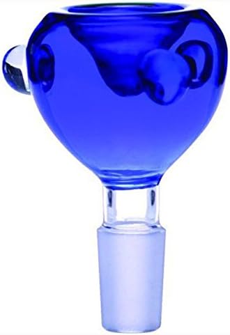 FARAR Glass Bowl 14.4 mm/18.8 mm Glass Accessories (18.8mm, Blue)