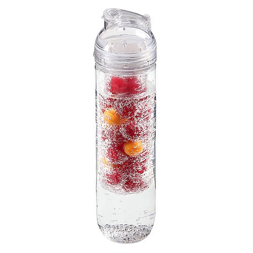 Trinkflasche „Frutto“ für Fruchtschorlen, 800 ml, Tritan, verschiedene Farben erhältlich, BPA-frei - 2