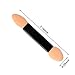 Kakaxi(TM) Disposable Dual Sided Oval Sponge Eyeshadow Brush Makeup Eyeshadow Brush Applicator Tool(Pack of 100)