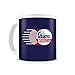 Produktbild original VESPA Kaffeebecher, Kaffeetasse - Servizio Blau