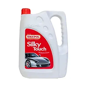 Waxpol Silky Touch Liquid Wax Polish (for High Gloss & Hydrophobic Protection) 4 LTR.