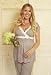 Radiance Short Sleeve Pyjamas (Maternity & Breastfeeding) in Mink (Small - UK 8)