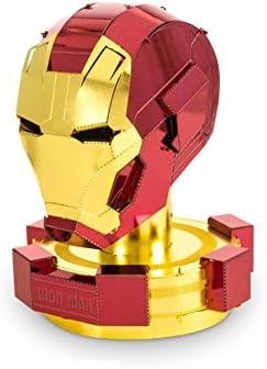 Metal Earth - Fascinations, MARVEL IRON MAN HELMET 3d metal Puzzle, Construktion Toys, laser cut models