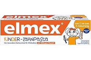 Dentifrice pour enfants Elmex, paquet de 6 (6 x 50 ml)