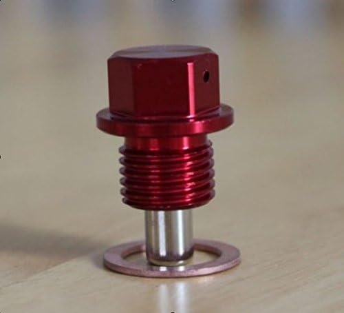 M14 x 1.5 Thread Red Magnetic Sump Plug