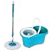 BMS Lifestyle Easy Wring Spin Mop And Bucket set With 360 Degree Easy Moving ,Rotating 4 Wheels For Magic Floor Cleaning with two Microfiber head RS.799.00
