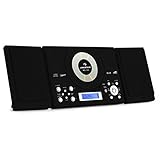 AUFFÄLLIGES DESIGN UND SMARTE TECHNIK: Die auna MC-120 ist eine aparte Microanlage. Ihre Verhaftung in der modernen Medienwelt dokumentiert die auna-Stereoanlage an erster Stelle durch zwei Eingangsmöglichkeiten für mobiles Audioequipment.