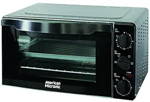 American Micronic AMI-OTG-18LDx 18Ltr 1300-Watt Imported Oven Toaster Griller (Black)