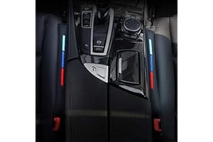 BIzTech ® 2PCS 46cm PU Faux Leather Car Seat Crevice Gap Fillers - The Ultimate Solution for Preventing Items from Falling into Car Seat Gaps, Black