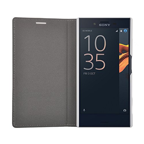Sony Xperia X Compact Hülle,IVSO Hohe Qualität Advanced Shock Absorption Technology Case Folio Tasche Cover für Sony Xperia X Compact Smartphone 11,7 cm (4,6 Zoll) (Für Sony Xperia X Compact, Weiß) - 3