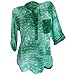 Produktbild TOPSELD Top Damen, Frauen Plus GrößE Los Pailletten Print Stehen Neck Bluse Pullover Tops Shirt