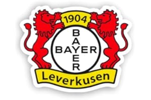 STICKERGREEN Bayer Leverkusen Sticker, Aufkleber, Doppelpack, mehrere Größen